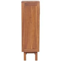 TRUE DEAL Buffet Avec 5 Tiroirs 40x30x100 Cm Bois De Teck Massif -Buffet et enfilade Soldes 61825731 3