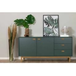 Buffets BOBOCHIC - Buffet 2 Portes 170 Cm KIARA Vert - Vert 6 Buffets BOBOCHIC - Buffet 2 Portes 170 Cm KIARA Vert - Vert -Buffet et enfilade Soldes 62479236 2