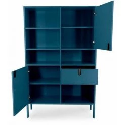 Buffets BOBOCHIC - Buffet 2 Portes 109 Cm KORY Bleu Marine - Bleu Marine 9 Buffets BOBOCHIC - Buffet 2 Portes 109 Cm KORY Bleu Marine - Bleu Marine -Buffet et enfilade Soldes 62612900 5