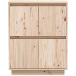SUPERMARKET Buffet 60x34x75 Cm Bois Massif De Pin SUHB-813375 -Buffet et enfilade Soldes 63650474 5