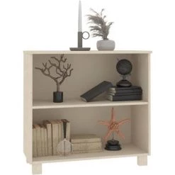 SUPERMARKET Buffet Marron Miel 85x35x80 Cm Bois Massif De Pin SUHB-340500 -Buffet et enfilade Soldes 63650644 3