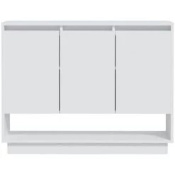 SUPERMARKET Buffet Blanc 97x31x75 Cm Aggloméré 9 SUPERMARKET Buffet Blanc 97x31x75 Cm Aggloméré -Buffet et enfilade Soldes 63650951 5