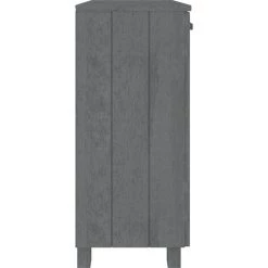 SUPERMARKET Buffet Gris Foncé 85x35x80 Cm Bois Massif De Pin SUHB-340494 -Buffet et enfilade Soldes 63651038 5