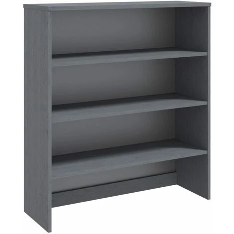 SUPERMARKET Dessus De Buffet Gris Foncé 90x30x100 Cm Bois Massif De Pin 2 SUPERMARKET Dessus De Buffet Gris Foncé 90x30x100 Cm Bois Massif De Pin – Image 2