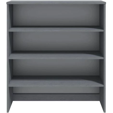 SUPERMARKET Dessus De Buffet Gris Foncé 90x30x100 Cm Bois Massif De Pin 3 SUPERMARKET Dessus De Buffet Gris Foncé 90x30x100 Cm Bois Massif De Pin – Image 3