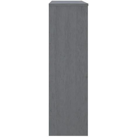 SUPERMARKET Dessus De Buffet Gris Foncé 90x30x100 Cm Bois Massif De Pin 4 SUPERMARKET Dessus De Buffet Gris Foncé 90x30x100 Cm Bois Massif De Pin – Image 4
