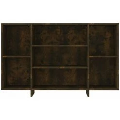 SUPERMARKET Buffet Chêne Fumé 120x30x75 Cm Aggloméré -Buffet et enfilade Soldes 63651332 5