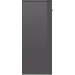 SUPERMARKET Buffet Gris Brillant 110x30x75 Cm Aggloméré -Buffet et enfilade Soldes 63652395 5