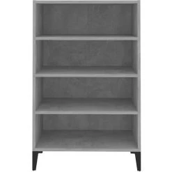 SUPERMARKET Buffet Gris Béton 57x35x90 Cm Aggloméré SUHB-806134 8 SUPERMARKET Buffet Gris Béton 57x35x90 Cm Aggloméré SUHB-806134 -Buffet et enfilade Soldes 63654650 4