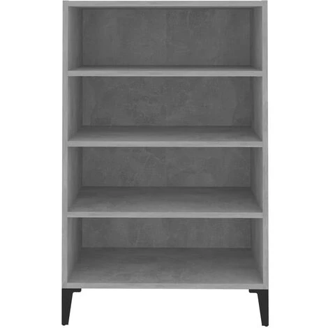 SUPERMARKET Buffet Gris Béton 57x35x90 Cm Aggloméré SUHB-806134 4 SUPERMARKET Buffet Gris Béton 57x35x90 Cm Aggloméré SUHB-806134 – Image 4