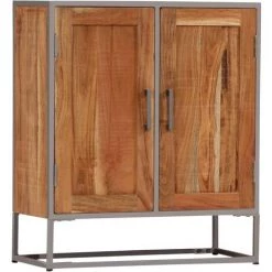 SUPERMARKET Buffet 65 X 30 X 75 Cm Bois D'acacia Massif -Buffet et enfilade Soldes 63657174 3