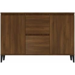 SUPERMARKET Buffet Chêne Marron 104x35x70 Cm Bois D'ingénierie 7 SUPERMARKET Buffet Chêne Marron 104x35x70 Cm Bois D'ingénierie -Buffet et enfilade Soldes 63657796 3
