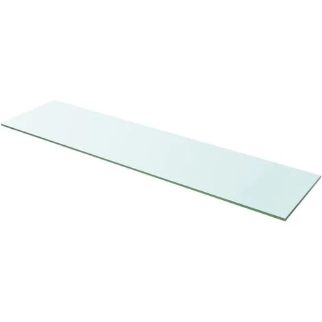 SUPERMARKET Panneau Pour étagère Verre Transparent 100 X 25 Cm 1 SUPERMARKET Panneau Pour étagère Verre Transparent 100 X 25 Cm