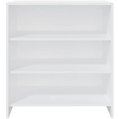 SUPERMARKET Buffet Blanc 70x40,5x75 Cm Aggloméré 5 SUPERMARKET Buffet Blanc 70x40,5x75 Cm Aggloméré – Image 5