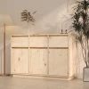SUPERMARKET Buffet 110x34x75 Cm Bois Massif De Pin