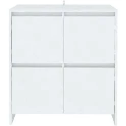 SUPERMARKET Buffets 2 Pcs Blanc 70x41x75 Cm Aggloméré 7 SUPERMARKET Buffets 2 Pcs Blanc 70x41x75 Cm Aggloméré -Buffet et enfilade Soldes 63664123 3