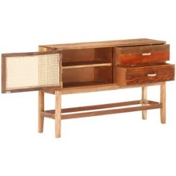 SUPERMARKET Buffet 118x30x76 Cm Bois De Récupération Massif -Buffet et enfilade Soldes 63664221 3