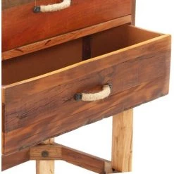 SUPERMARKET Buffet 118x30x76 Cm Bois De Récupération Massif -Buffet et enfilade Soldes 63664221 4