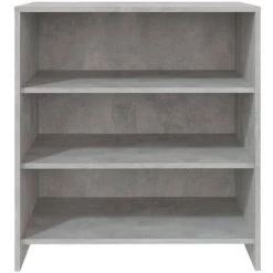 SUPERMARKET Buffet Gris Béton 70x40,5x75 Cm Aggloméré -Buffet et enfilade Soldes 63666524 5