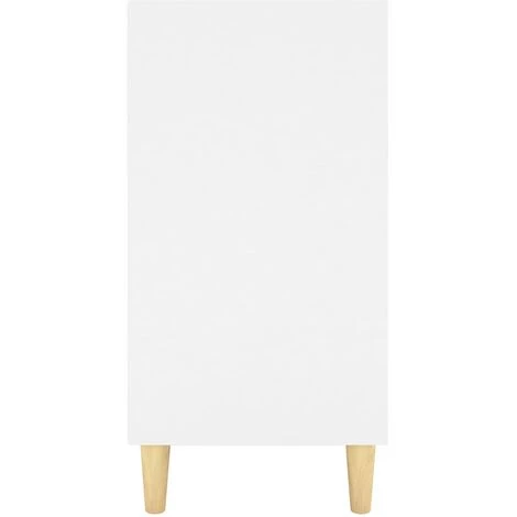 SUPERMARKET Buffet Blanc 103,5x35x70 Cm Aggloméré 5 SUPERMARKET Buffet Blanc 103,5x35x70 Cm Aggloméré – Image 5