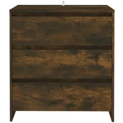 SUPERMARKET Buffet Chêne Fumé 70x41x75 Cm Aggloméré SUHB-813005 -Buffet et enfilade Soldes 63667197 3