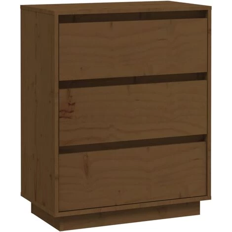 SUPERMARKET Buffet Marron Miel 60x34x75 Cm Bois Massif De Pin SUHB-813363 2 SUPERMARKET Buffet Marron Miel 60x34x75 Cm Bois Massif De Pin SUHB-813363 – Image 2