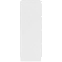 SUPERMARKET Buffet Blanc 60x35x98,5 Cm Bois D'ingénierie 9 SUPERMARKET Buffet Blanc 60x35x98,5 Cm Bois D'ingénierie -Buffet et enfilade Soldes 63668717 5