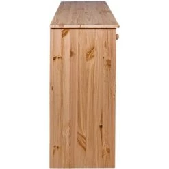 SUPERMARKET Buffet 6 Tiroirs 113x35x73 Cm Bois De Pin Massif -Buffet et enfilade Soldes 63669615 5