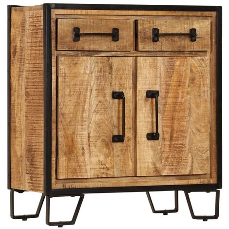SUPERMARKET Buffet 65 X 30 X 70 Cm Bois De Manguier Massif 1 SUPERMARKET Buffet 65 X 30 X 70 Cm Bois De Manguier Massif