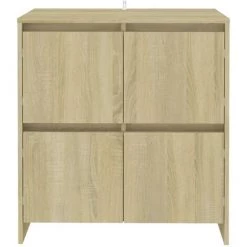 SUPERMARKET Buffets 2 Pcs Chêne Sonoma 70x41x75 Cm Aggloméré 7 SUPERMARKET Buffets 2 Pcs Chêne Sonoma 70x41x75 Cm Aggloméré -Buffet et enfilade Soldes 63670848 3