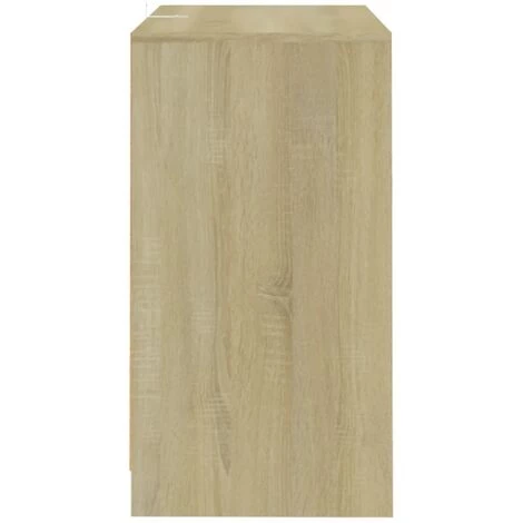 SUPERMARKET Buffets 2 Pcs Chêne Sonoma 70x41x75 Cm Aggloméré 5 SUPERMARKET Buffets 2 Pcs Chêne Sonoma 70x41x75 Cm Aggloméré – Image 5