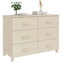 SUPERMARKET Buffet Marron Miel 113x40x80 Cm Bois Massif De Pin SUHB-340448 8 SUPERMARKET Buffet Marron Miel 113x40x80 Cm Bois Massif De Pin SUHB-340448 -Buffet et enfilade Soldes 63671408 4