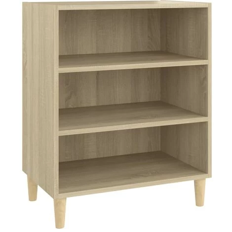 SUPERMARKET Buffet Chêne Sonoma 57x35x70 Cm Aggloméré SUHB-806052 2 SUPERMARKET Buffet Chêne Sonoma 57x35x70 Cm Aggloméré SUHB-806052 – Image 2