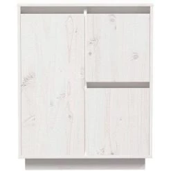 SUPERMARKET Buffet Blanc 60x34x75 Cm Bois Massif De Pin SUHB-813391 9 SUPERMARKET Buffet Blanc 60x34x75 Cm Bois Massif De Pin SUHB-813391 -Buffet et enfilade Soldes 63674896 5