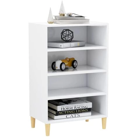 SUPERMARKET Buffet Blanc 57x35x90 Cm Aggloméré SUHB-806121 3 SUPERMARKET Buffet Blanc 57x35x90 Cm Aggloméré SUHB-806121 – Image 3