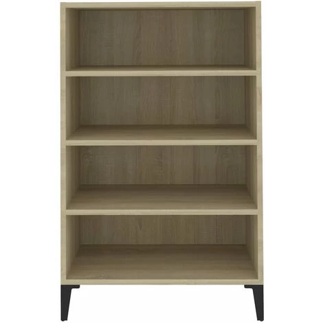 SUPERMARKET Buffet Chêne Sonoma 57x35x90 Cm Aggloméré SUHB-806133 4 SUPERMARKET Buffet Chêne Sonoma 57x35x90 Cm Aggloméré SUHB-806133 – Image 4