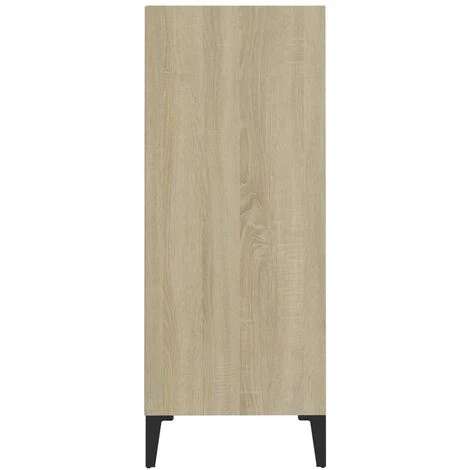 SUPERMARKET Buffet Chêne Sonoma 57x35x90 Cm Aggloméré SUHB-806133 5 SUPERMARKET Buffet Chêne Sonoma 57x35x90 Cm Aggloméré SUHB-806133 – Image 5