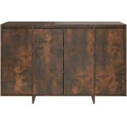 SUPERMARKET Buffet Chêne Fumé 120x41x75 Cm Aggloméré -Buffet et enfilade Soldes 63676177 5