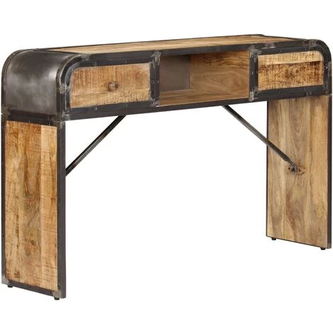 SUPERMARKET Buffet 120 X 30 X 75 Cm Bois De Manguier Massif 1 SUPERMARKET Buffet 120 X 30 X 75 Cm Bois De Manguier Massif