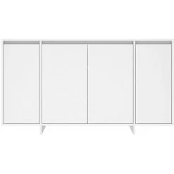SUPERMARKET Buffet Blanc 135x41x75 Cm Aggloméré -Buffet et enfilade Soldes 63677445 5