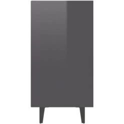 SUPERMARKET Buffet Gris Brillant 103,5x35x70 Cm Aggloméré SUHB-806048 -Buffet et enfilade Soldes 63677875 5