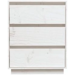 SUPERMARKET Buffet Blanc 60x34x75 Cm Bois Massif De Pin SUHB-813361 9 SUPERMARKET Buffet Blanc 60x34x75 Cm Bois Massif De Pin SUHB-813361 -Buffet et enfilade Soldes 63678407 5