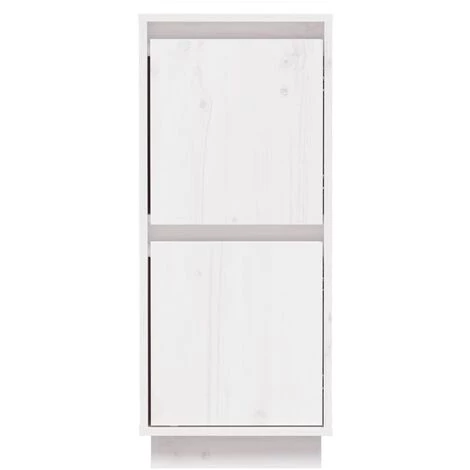 SUPERMARKET Buffets 2 Pcs Blanc 31,5x34x75 Cm Bois Massif De Pin SUHB-813383 5 SUPERMARKET Buffets 2 Pcs Blanc 31,5x34x75 Cm Bois Massif De Pin SUHB-813383 – Image 5