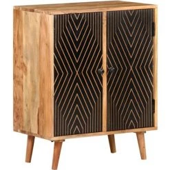 SUPERMARKET Buffet 60x35x75 Cm Bois D'acacia Massif