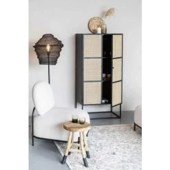 BOITE A DESIGN Cabinet 2 Portes Guuji - Rotin -Buffet et enfilade Soldes 63788472 3