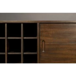 DUTCHBONE Buffet Gabor Rangement Et Range Bouteilles - Marron -Buffet et enfilade Soldes 63789590 4
