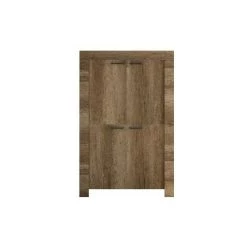 HOMEMANIA Armoire Multifonctionnelle Land - 4 Portes - Pour Hall, Chambre A Coucher, Cuisine, Couloir - Blanc En Panneau De Particules De Melamine, 210 X 43 X 86 Cm 4 HOMEMANIA Armoire Multifonctionnelle Land - 4 Portes - Pour Hall, Chambre A Coucher, Cuisine, Couloir - Blanc En Panneau De Particules De Melamine, 210 X 43 X 86 Cm -Buffet et enfilade Soldes 63856272 2