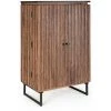 WEBMARKETPOINT Meuble Bar 2 Portes Norfolk Vintage Cm 125 H