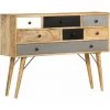 FUHUIDATRADING Buffet 110x30x82 Cm Bois De Manguier Massif