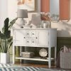 Table Console Avec étagère, Table D'appoint, Table De Canapé Moderne, Stabilisation, Montage Facile, Bois Blanc, 105*38*96cm,LBF
